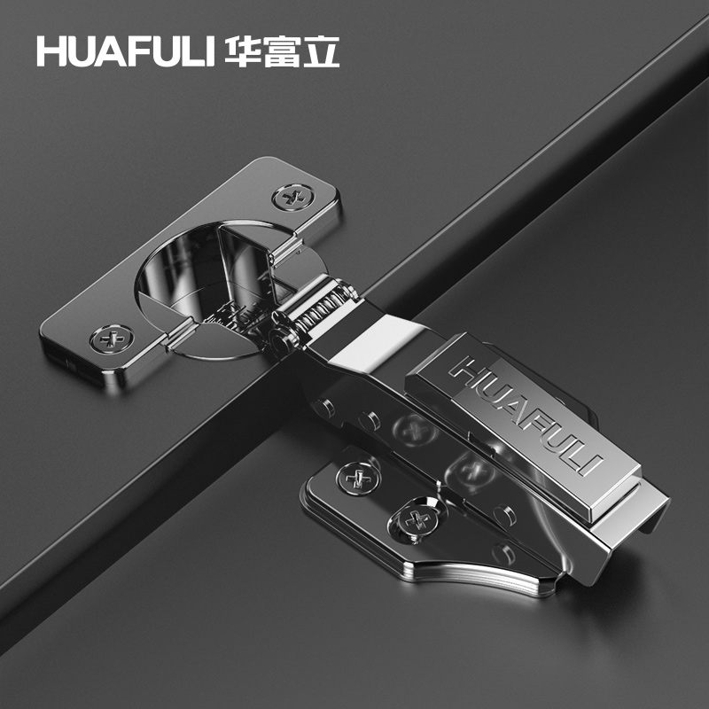 H02二段力固装式零度缓冲304不锈钢铰链